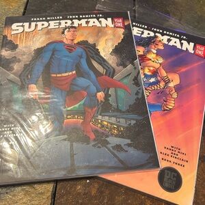 DC Comics Black Label Superman Year One #1 and #3